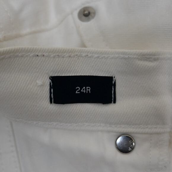 GAP Denim Women's 24R White 5" Denim Jean Shorts - Picture 9 of 11